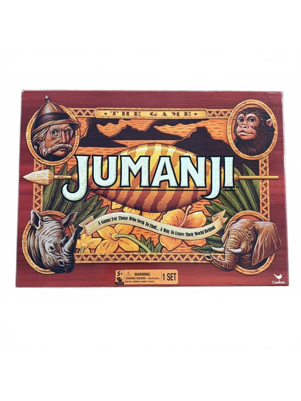 Jumanji The Original Board Game by Cardinal 2017  (5yrs+) ~ Complete